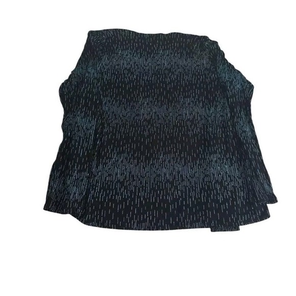 Onyx Nite by Wendye Chaitin Womens Open Front Cardigan Size Large Vintage - Picture 2 of 7